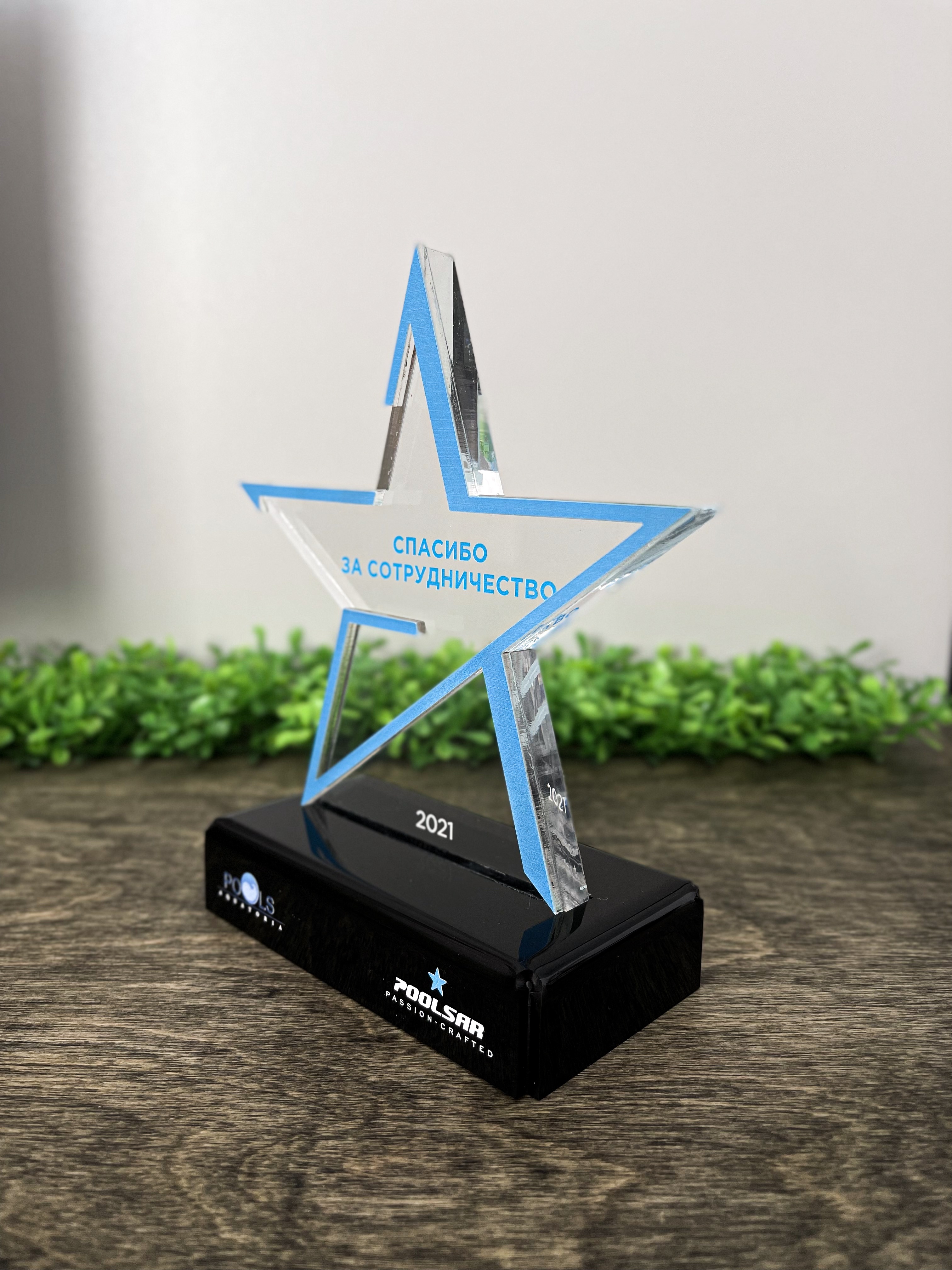 Дизайн и изготовление наградной продукции